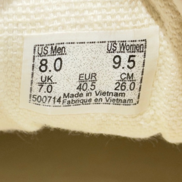 Vans Old Skool (Sesame/Gum). Gentle use Mens Size: 8.0 women’s. 9.5 - Picture 6 of 11